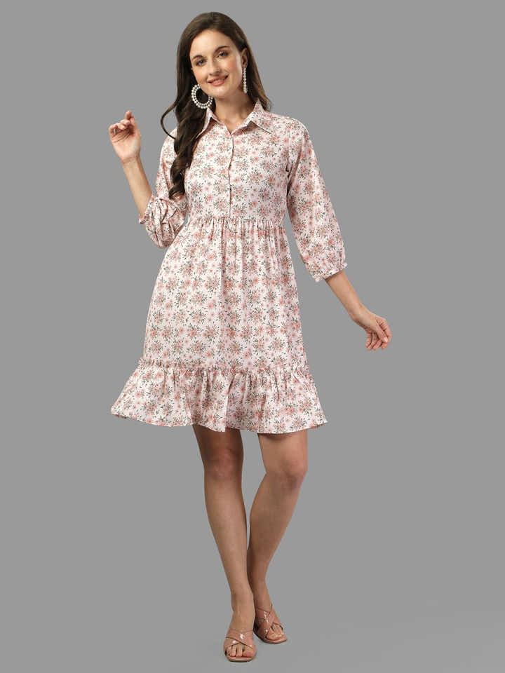 dresses for Women western wear floral - Masakali.Co®