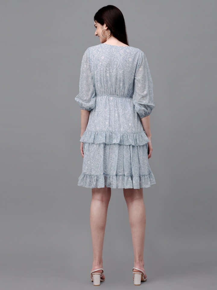 dresses for Women western wear floral - Masakali.Co®