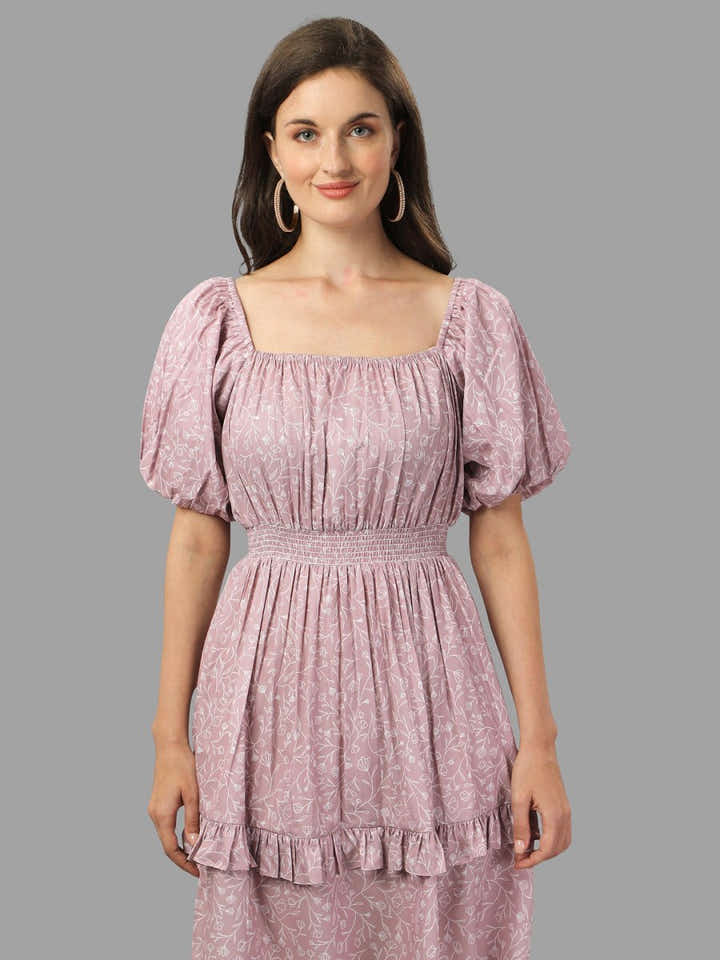 dresses for Women western wear floral - Masakali.Co®