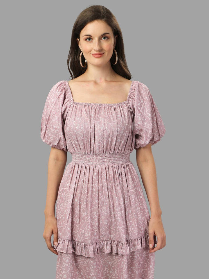 dresses for Women western wear floral - Masakali.Co®