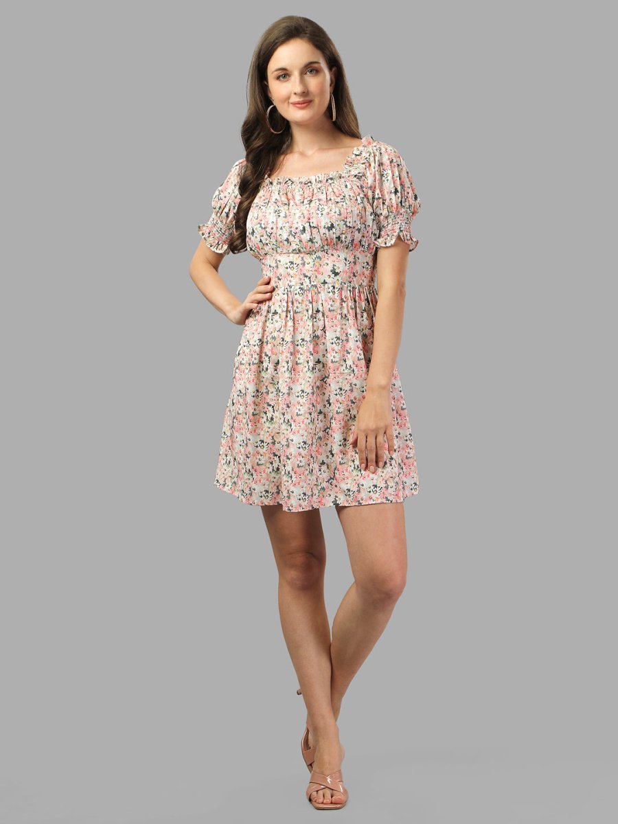 dresses for Women western wear floral - Masakali.Co®