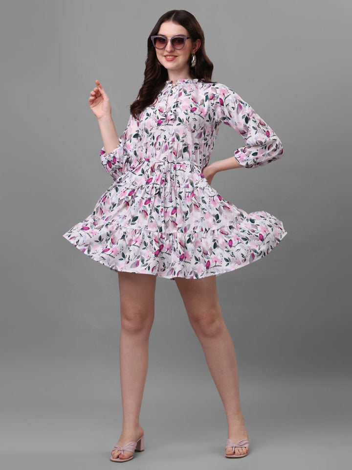 dresses for Women western wear floral - Masakali.Co®