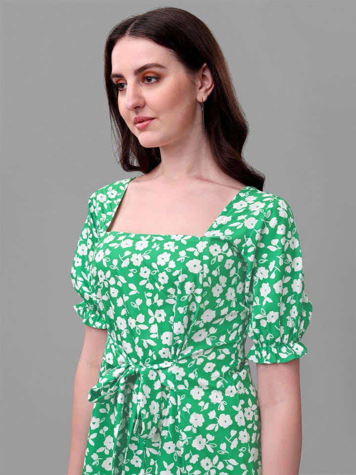 dresses for Women western wear floral - Masakali.Co®