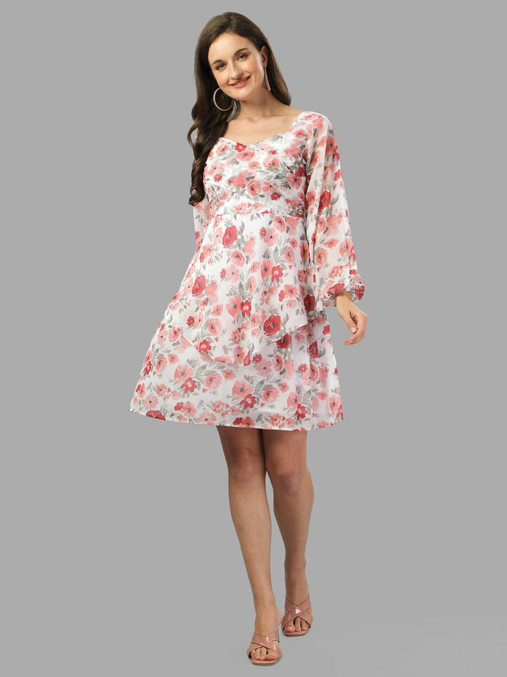 dresses for Women western wear floral - Masakali.Co®