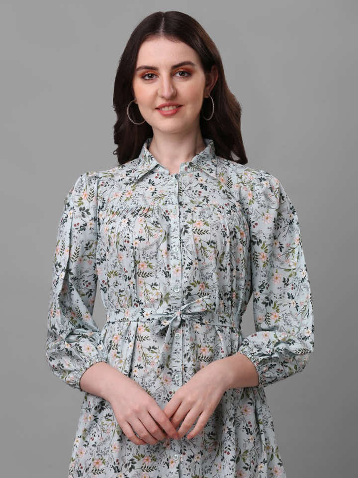 dresses for Women western wear floral - Masakali.Co®