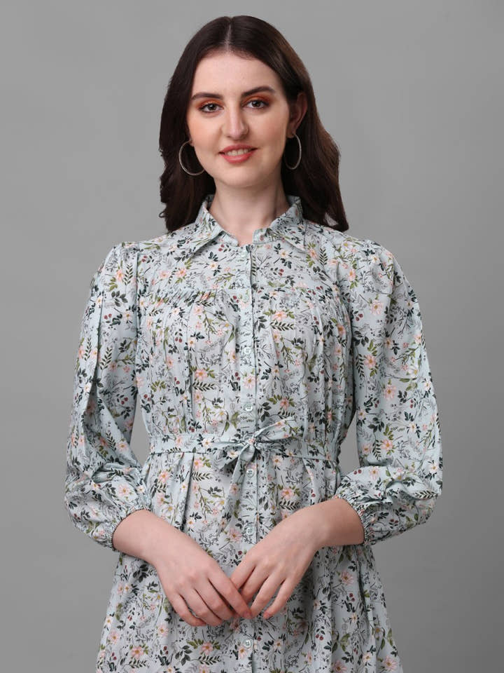 dresses for Women western wear floral - Masakali.Co®