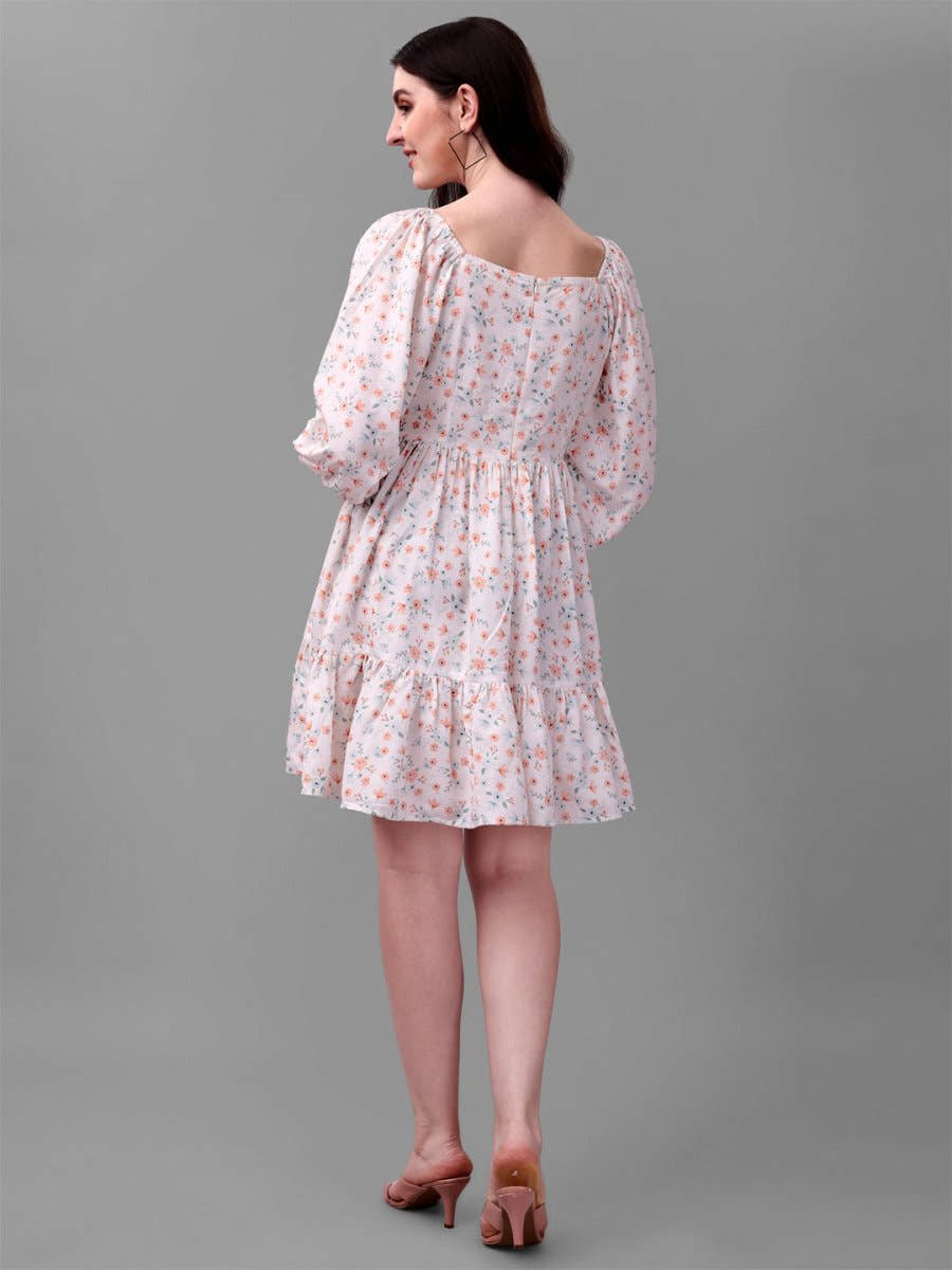 dresses for Women western wear floral - Masakali.Co®