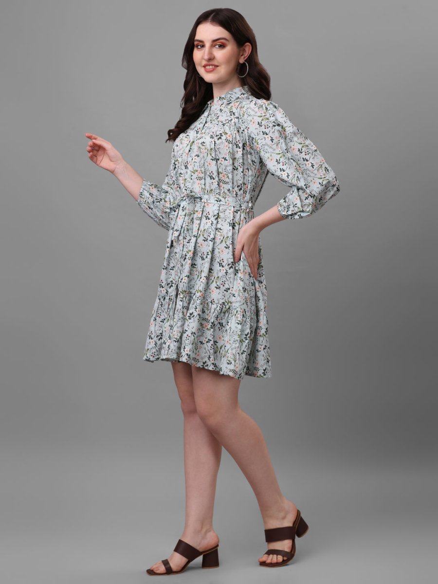 dresses for Women western wear floral - Masakali.Co®