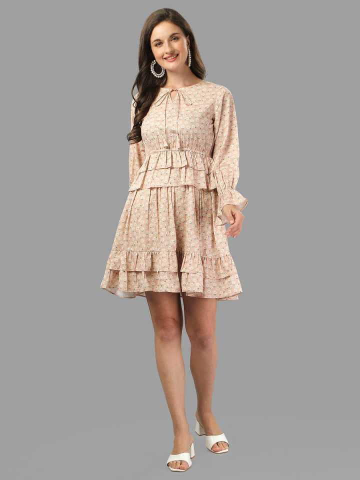 dresses for Women western wear floral - Masakali.Co®
