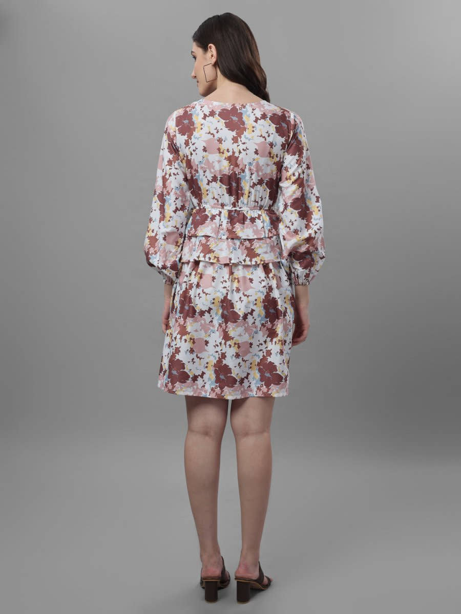 dresses for Women western wear floral Multi Color - Masakali.Co®