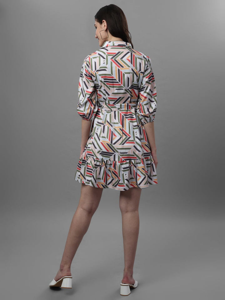 Dresses for Women western wear Geometrical print - Masakali.Co®