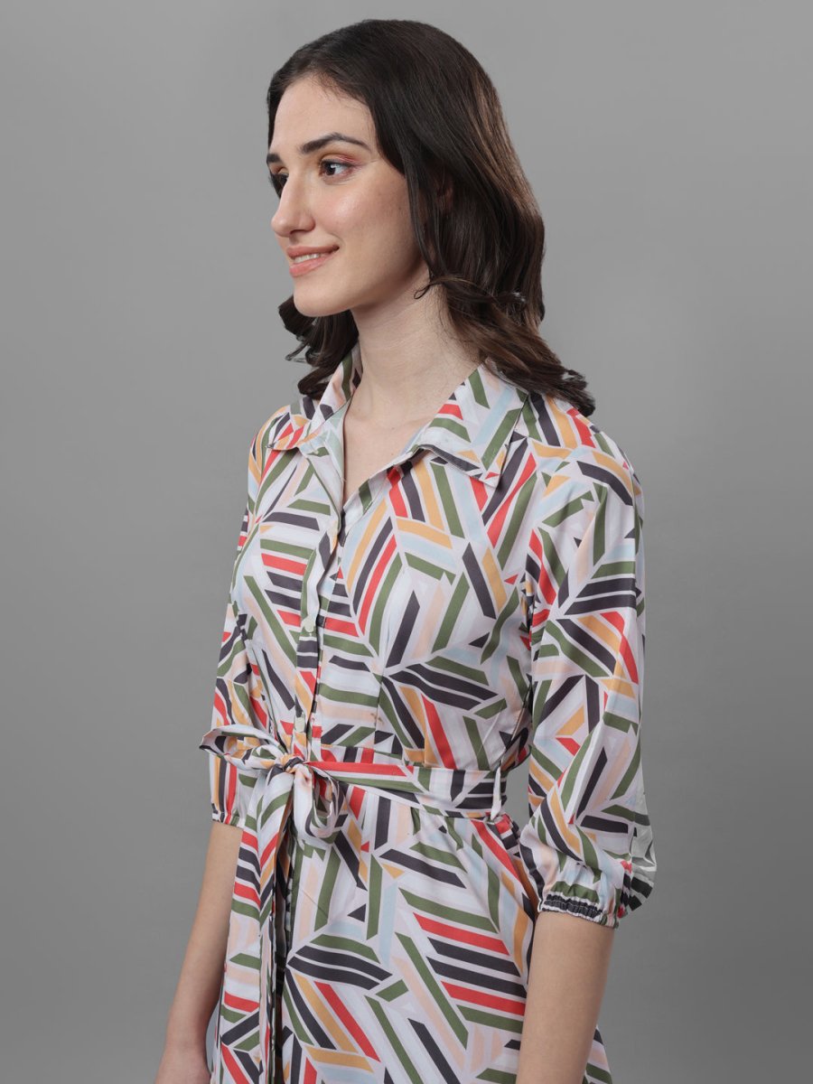 Dresses for Women western wear Geometrical print - Masakali.Co®