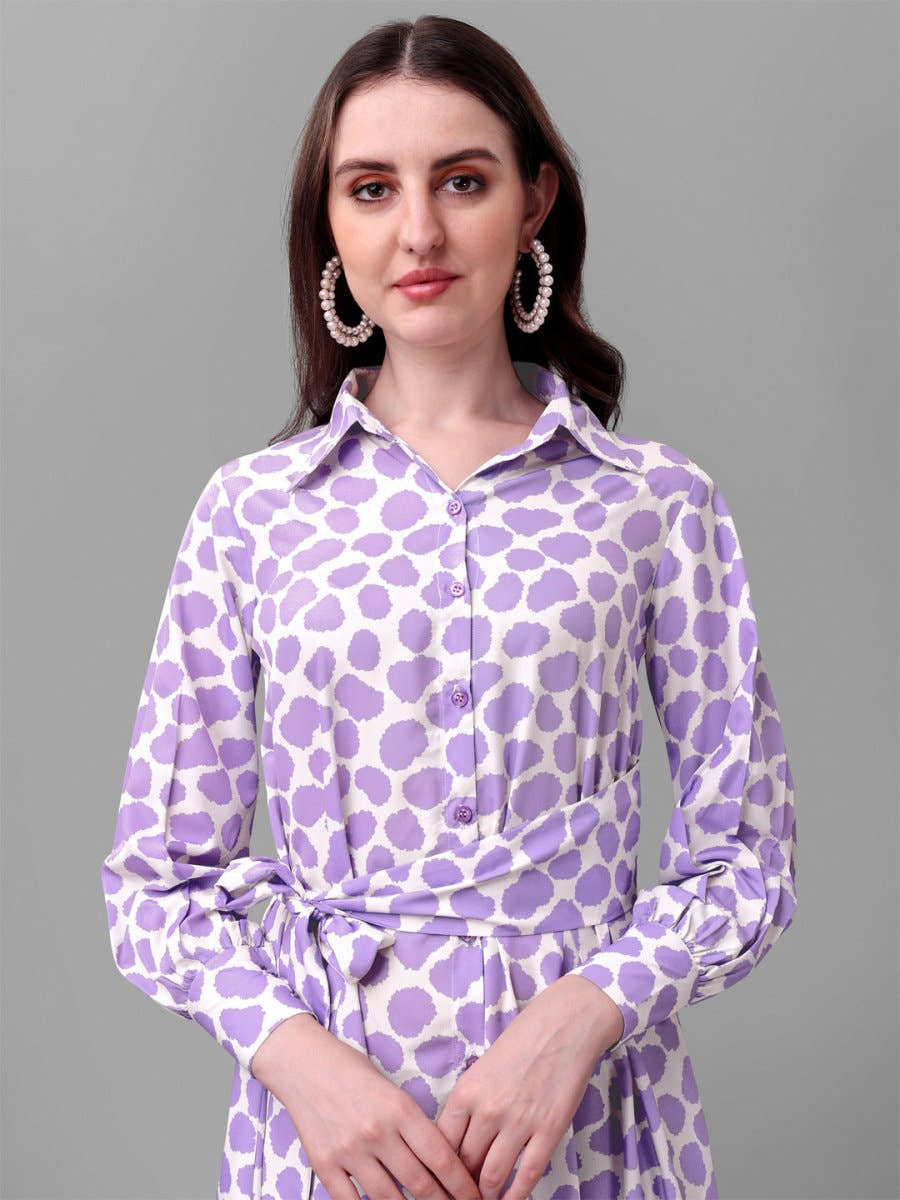 dresses for Women western wear lavender - Masakali.Co®