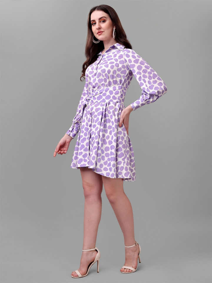 dresses for Women western wear lavender - Masakali.Co®
