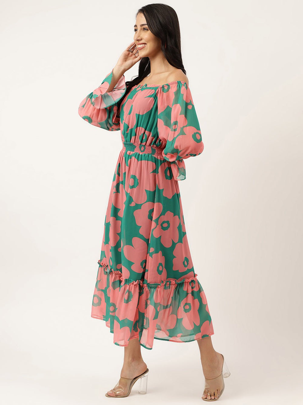 Dusty Rose Maxi Dress - Masakali.Co®