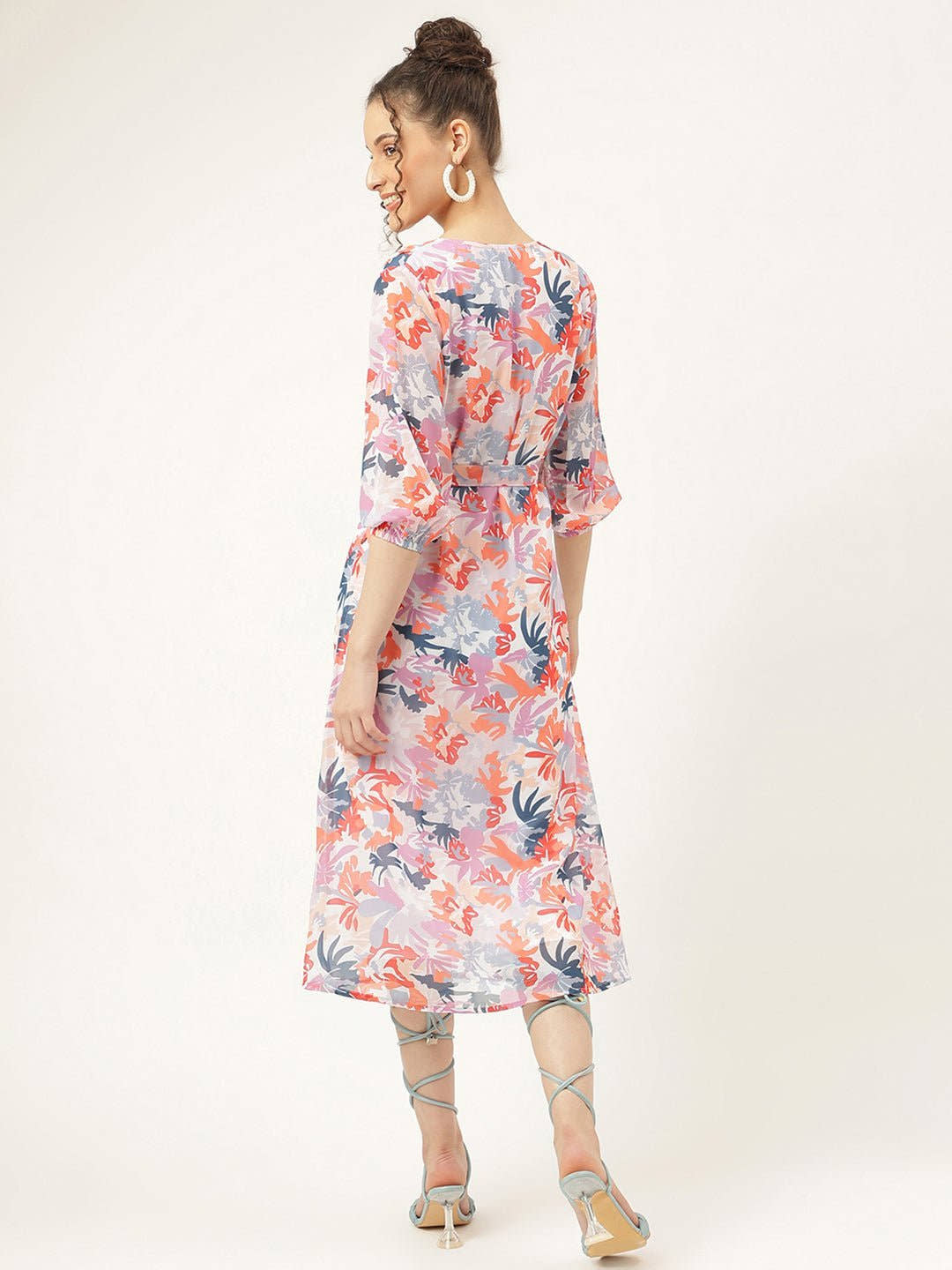 Fantasy Pastel Multicolor Maxi Dress - Masakali.Co®
