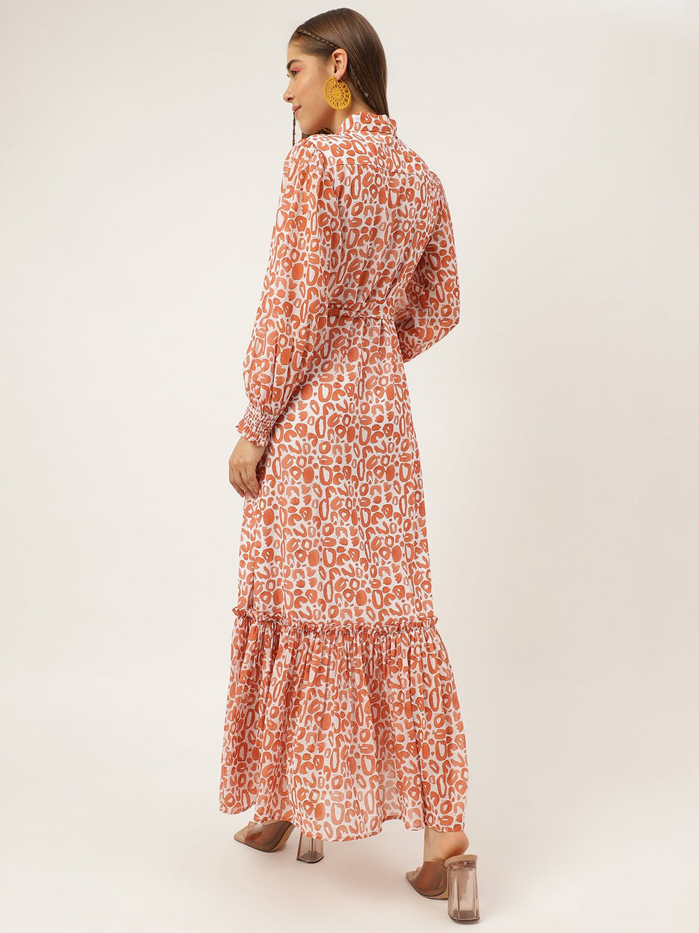 Floral Ruffle Dream Maxi Dress - Masakali.Co®