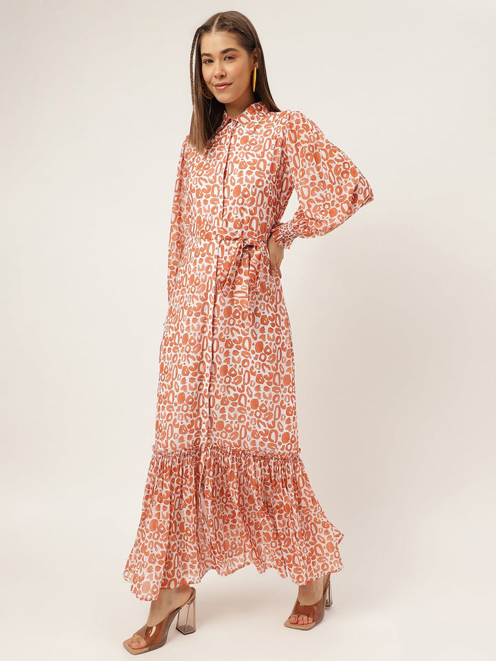 Floral Ruffle Dream Maxi Dress - Masakali.Co®