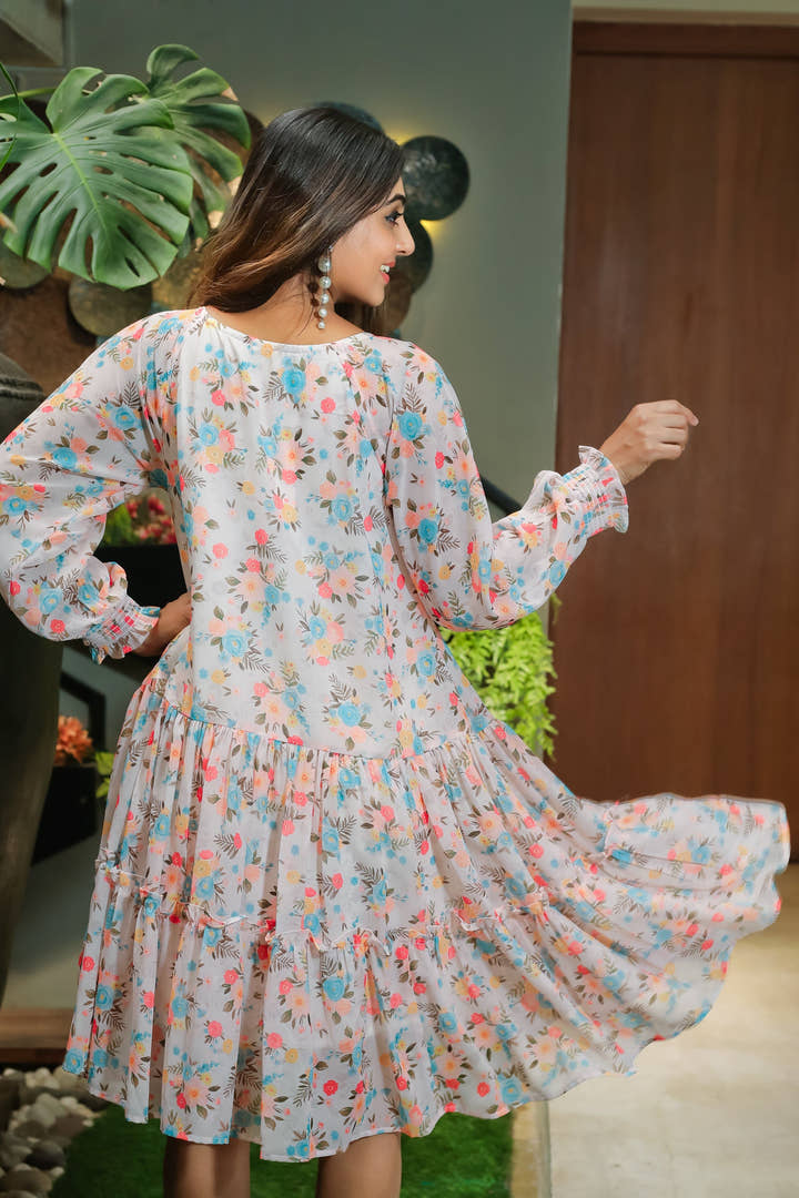 Foggy Grey Women's Dress - Masakali.Co®