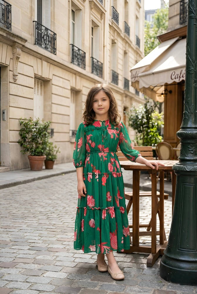 Spruce Bruce Baby Girl Maxi