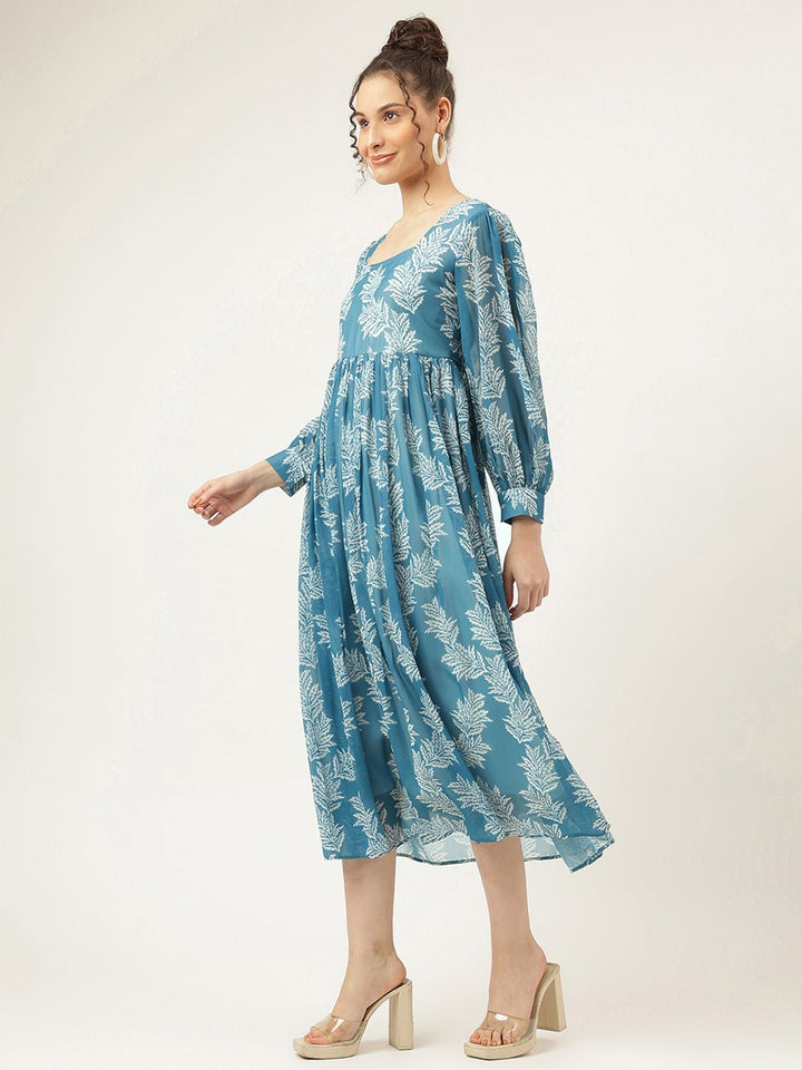 Glacier Blue Women's Dress - Masakali.Co®