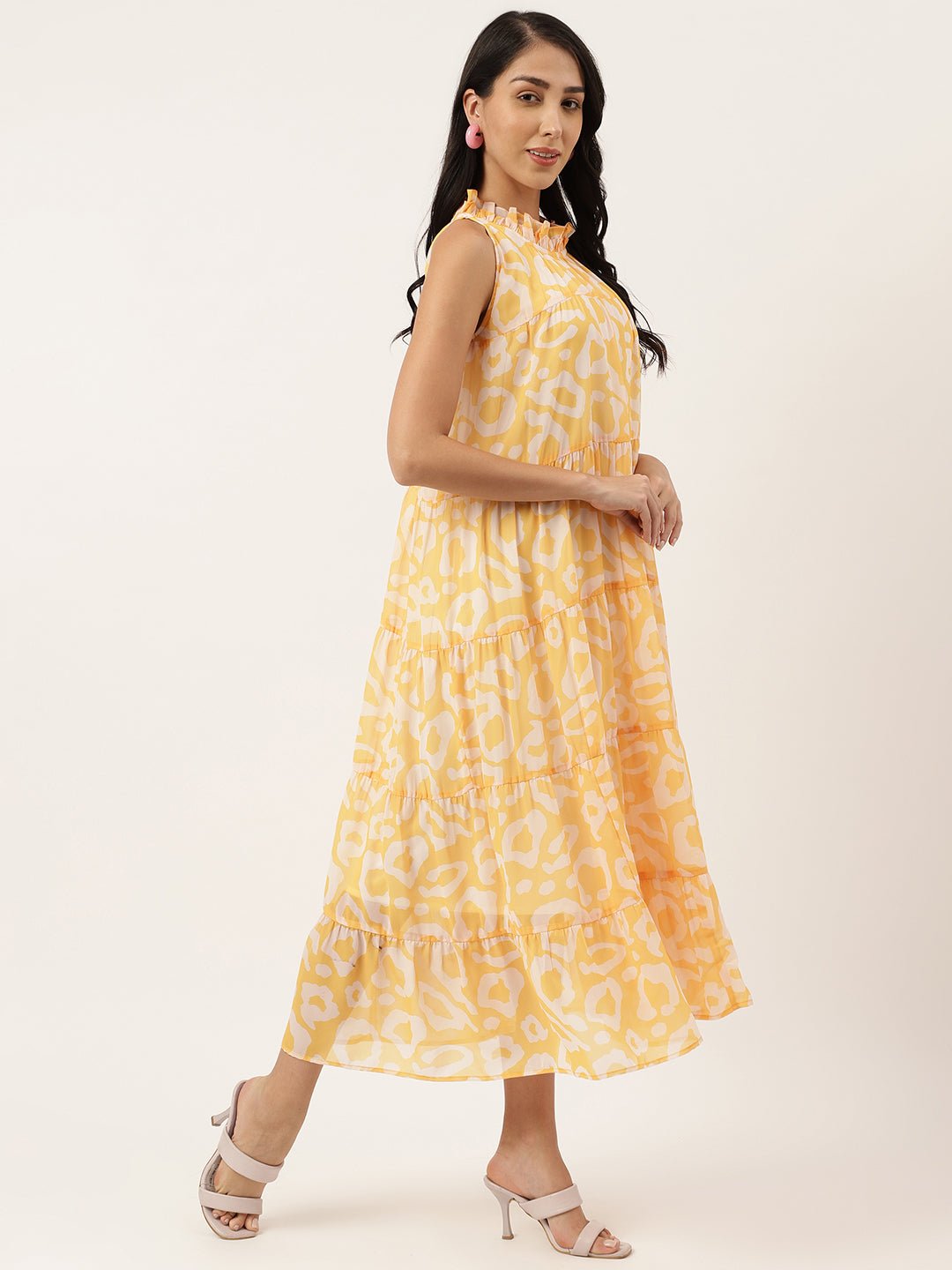 Grandis Yellow Maxi Dress - Masakali.Co®