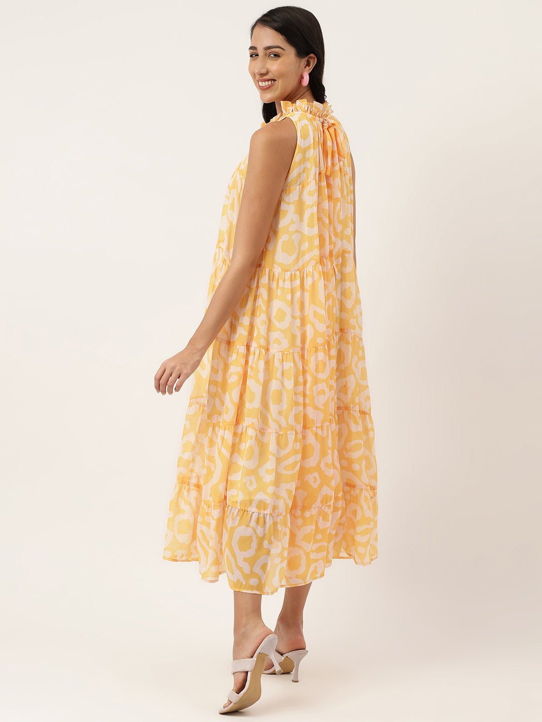 Grandis Yellow Maxi Dress - Masakali.Co®