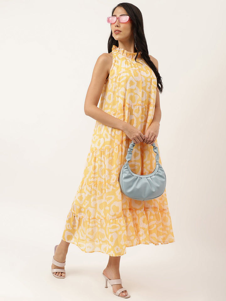 Grandis Yellow Maxi Dress - Masakali.Co®