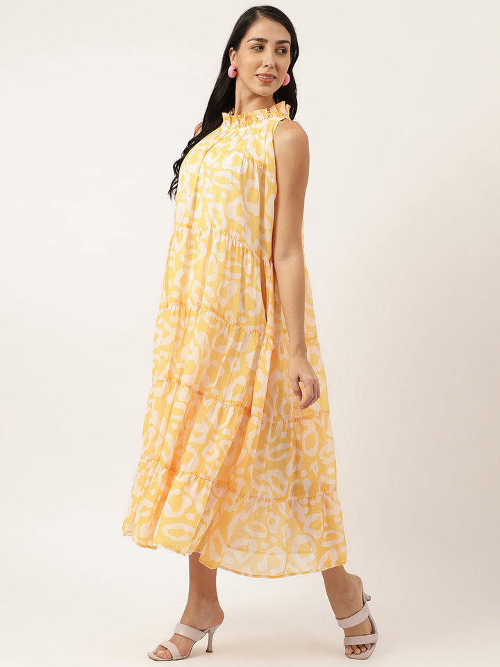 Grandis Yellow Maxi Dress - Masakali.Co®