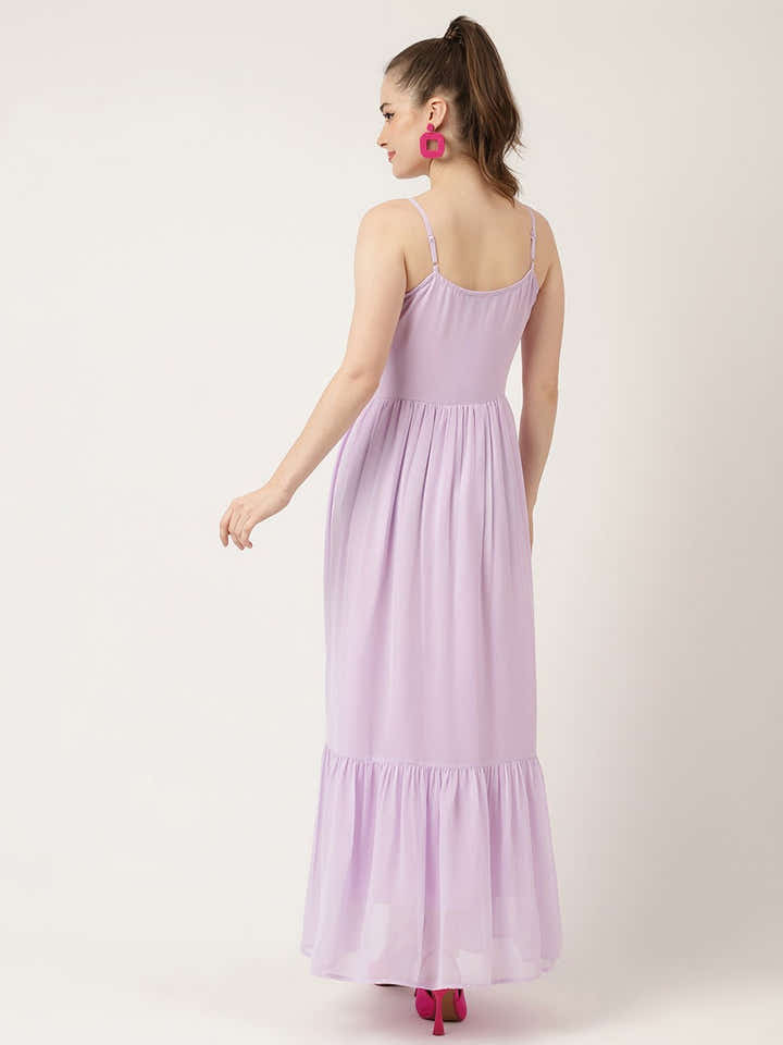 Languid Lavender Maxi Dress - Masakali.Co®