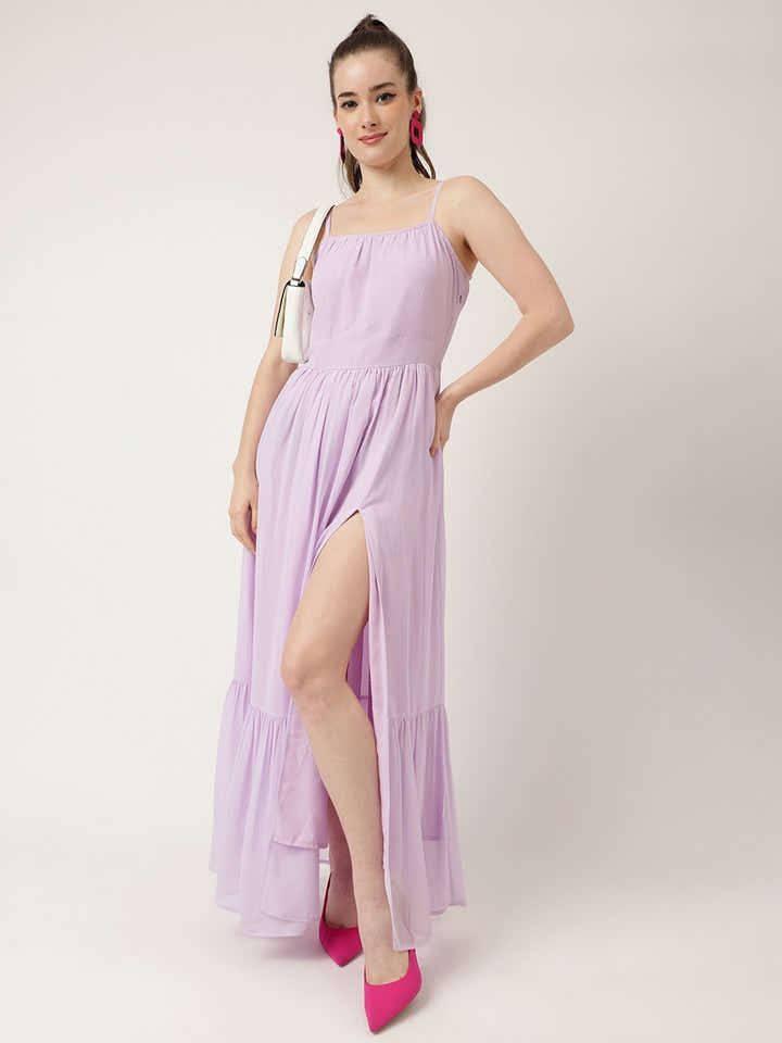 Languid Lavender Maxi Dress - Masakali.Co®