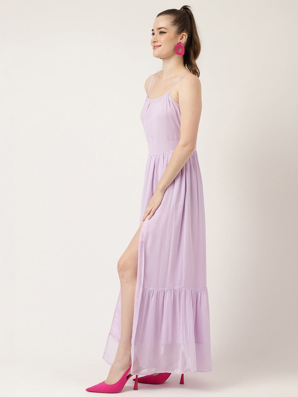 Languid Lavender Maxi Dress - Masakali.Co®