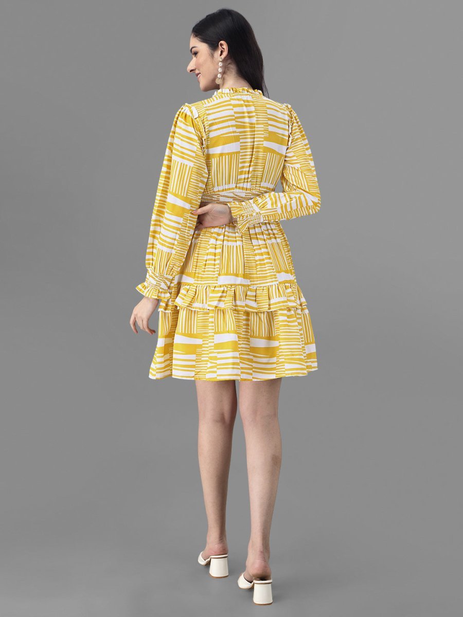 Masakali.co dresses for Women western wear Yellow Dress - Masakali.Co®