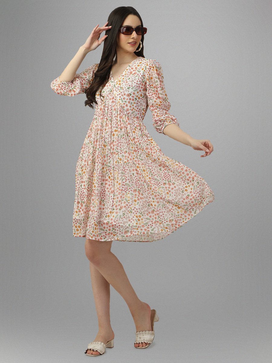 Masakali.co dresses for womens Multi Color Floral - Masakali.Co®