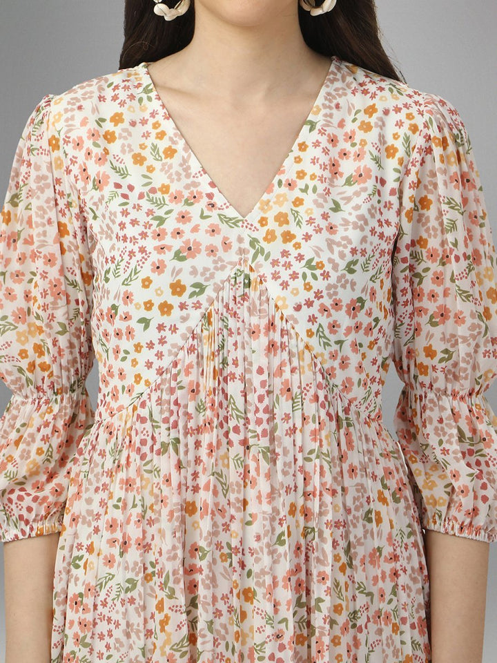 Masakali.co dresses for womens Multi Color Floral - Masakali.Co®