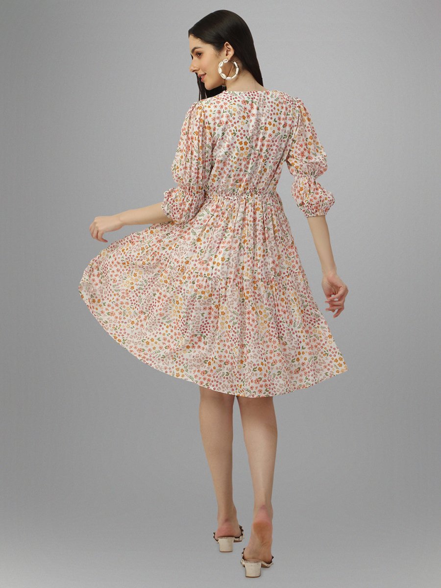 Masakali.co dresses for womens Multi Color Floral - Masakali.Co®