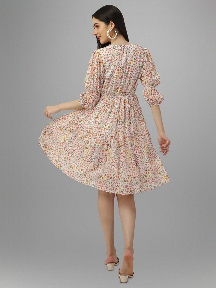 Masakali.co dresses for womens Multi Color Floral - Masakali.Co®