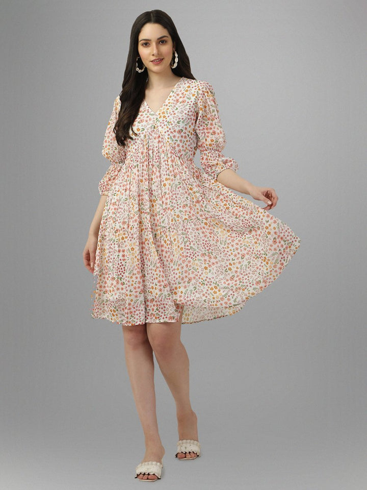 Masakali.co dresses for womens Multi Color Floral - Masakali.Co®