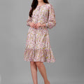 Masakali.co dresses for womens Purple green Color