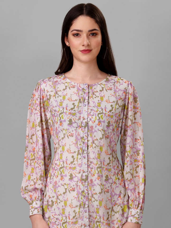 Masakali.co dresses for womens Purple green Color - Masakali.Co®