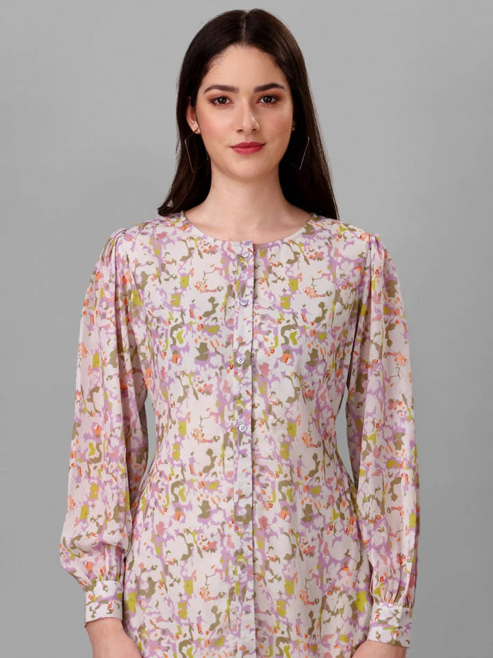 Masakali.co dresses for womens Purple green Color - Masakali.Co®