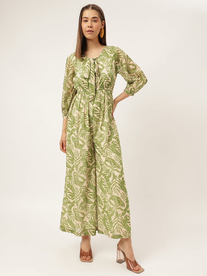 Masakali.co Jumpsuit for Women Olive Green Colour. - Masakali.Co®