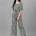 Masakali.co Jumpsuit for Women Olive Green Colour.