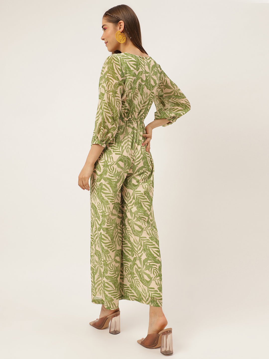 Masakali.co Jumpsuit for Women Olive Green Colour. - Masakali.Co®