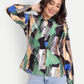 Masakali.co Tops for Women western wear abstract print