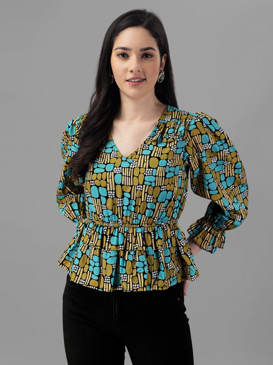 Masakali.co tops for Women western wear Abstract TOP - Masakali.Co®