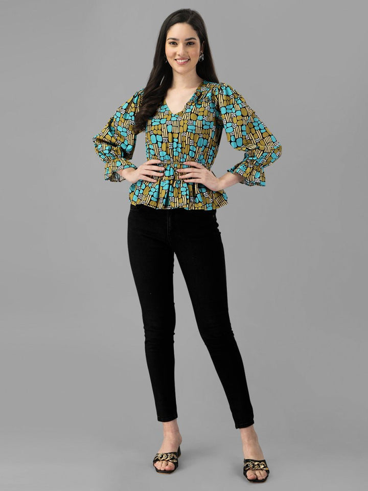 Masakali.co tops for Women western wear Abstract TOP - Masakali.Co®