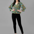 Masakali.co tops for Women western wear Abstract TOP
