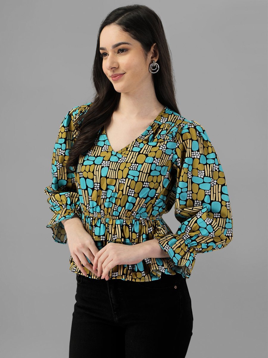 Masakali.co tops for Women western wear Abstract TOP - Masakali.Co®