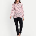 Masakali.co Tops for Women western wear floral pink